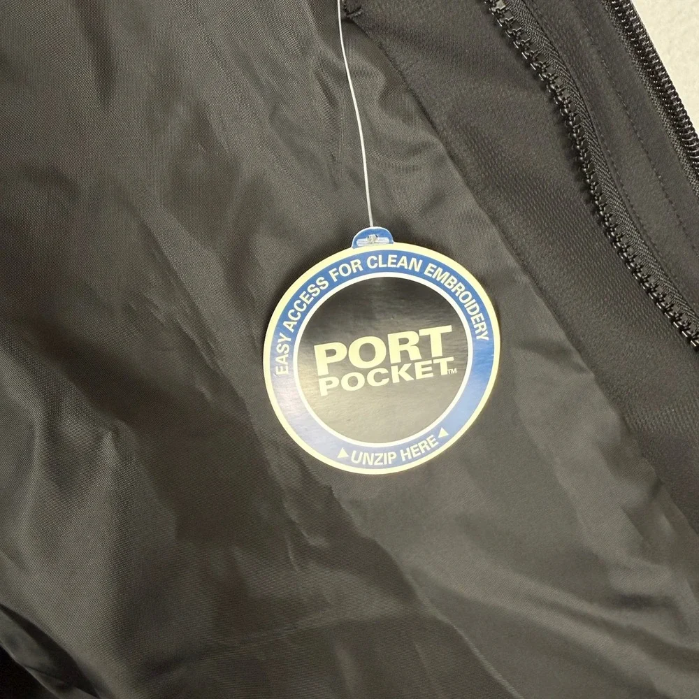 Port Authority Mens S Softshell 2 in 1 Jacket ACI Jet Logo‎ Hooded Flag Patch